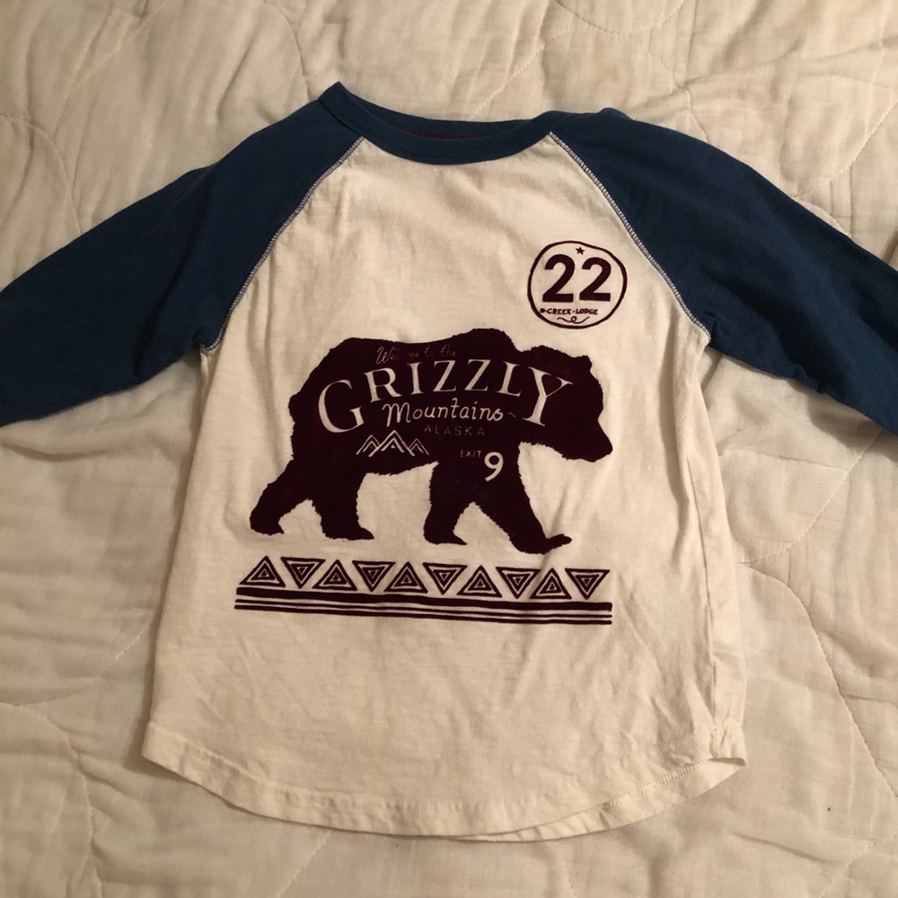 Boys quarter sleeve shirt